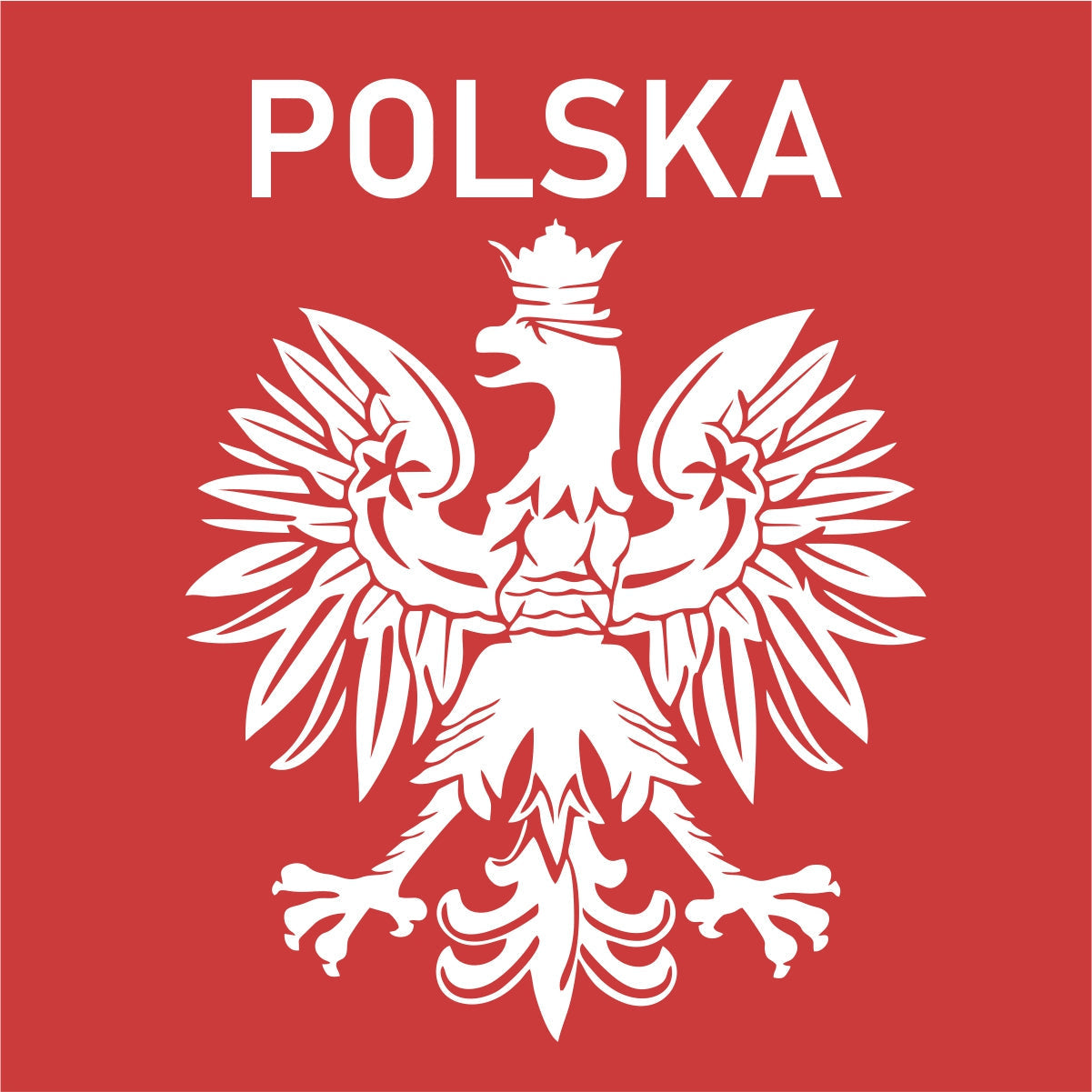 Bluza UNISEX czerwone Polskie godło