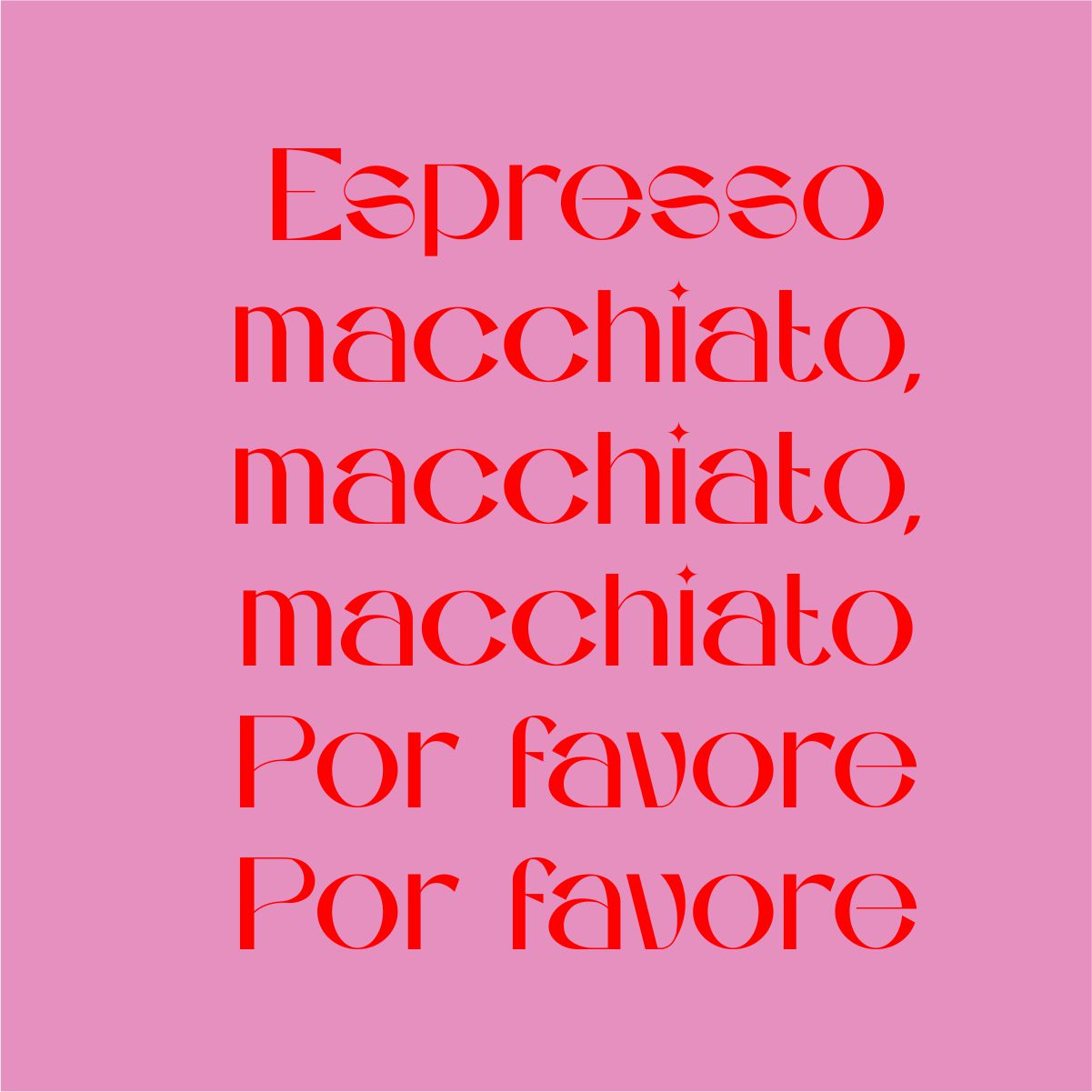 Różowe koszulki UNISEX Espresso