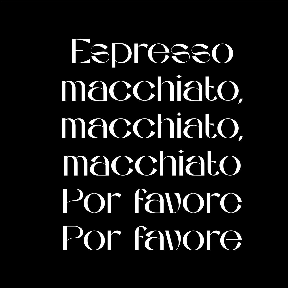 Czarna UNISEX koszulka Espresso