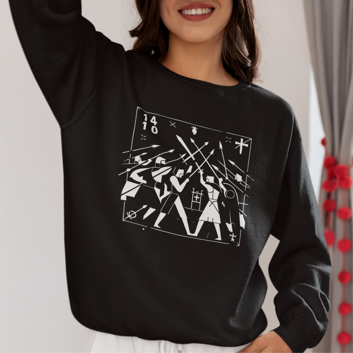 Bluza UNISEX czarna „Data do zapamiętania”