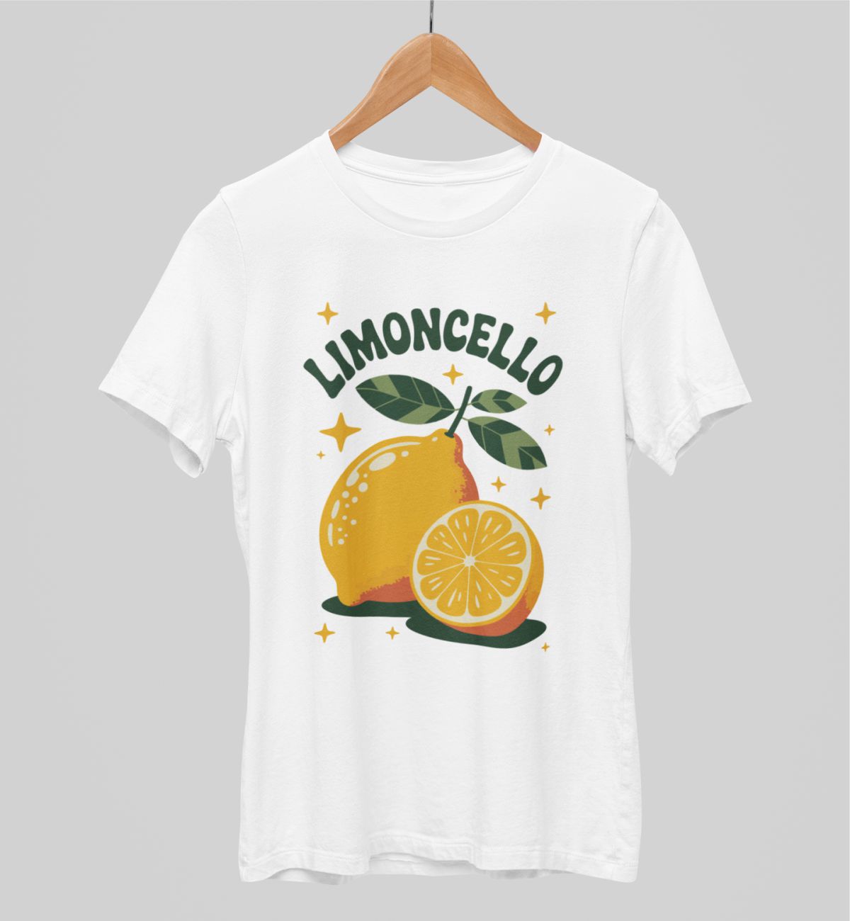 Białe koszulki UNISEX Limoncello
