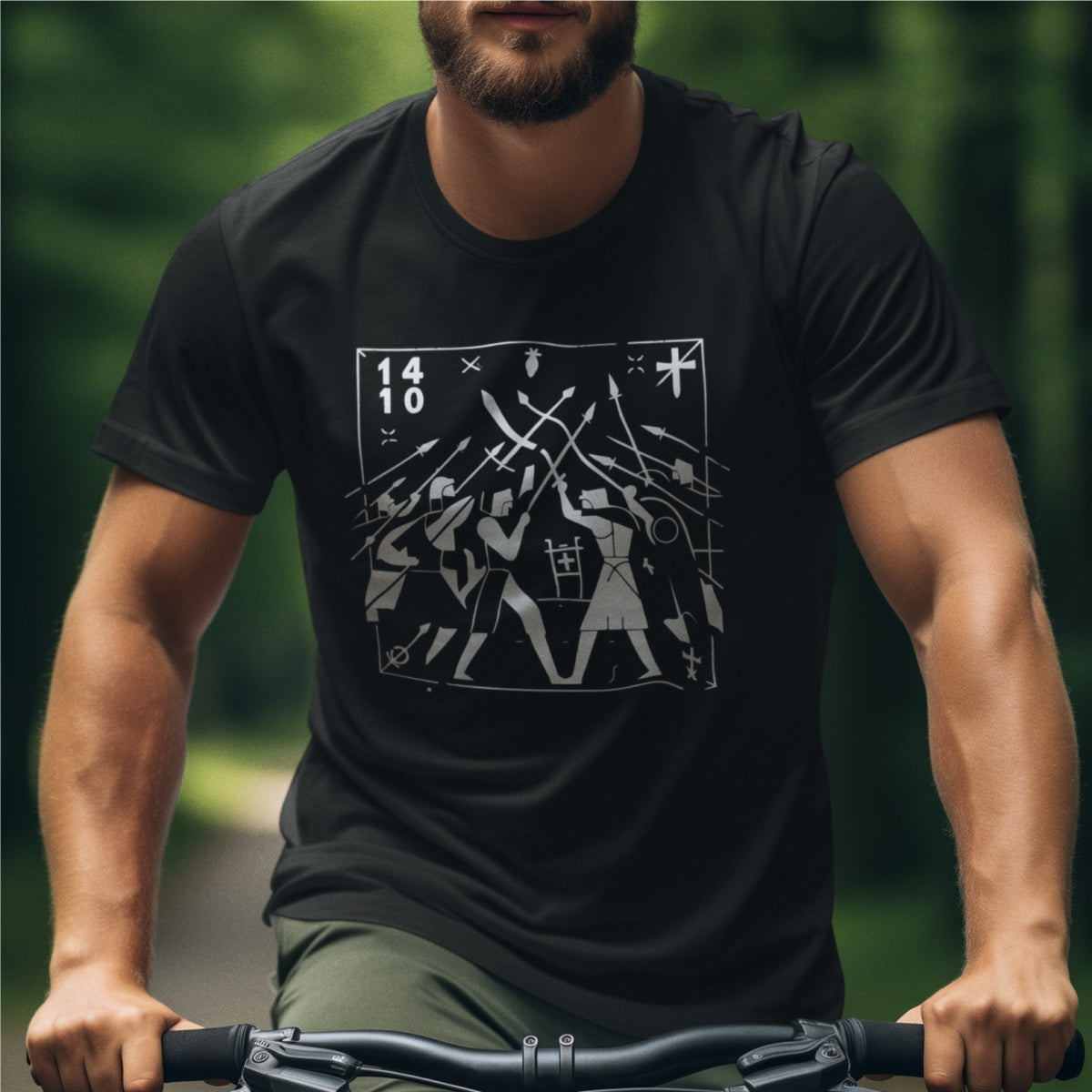 Czarna koszulka UNISEX "Data do zapamiętania"