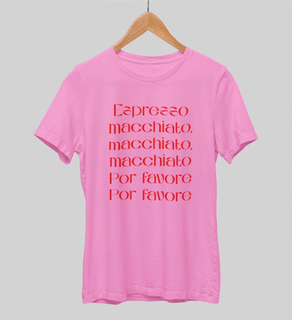Różowe koszulki UNISEX Espresso