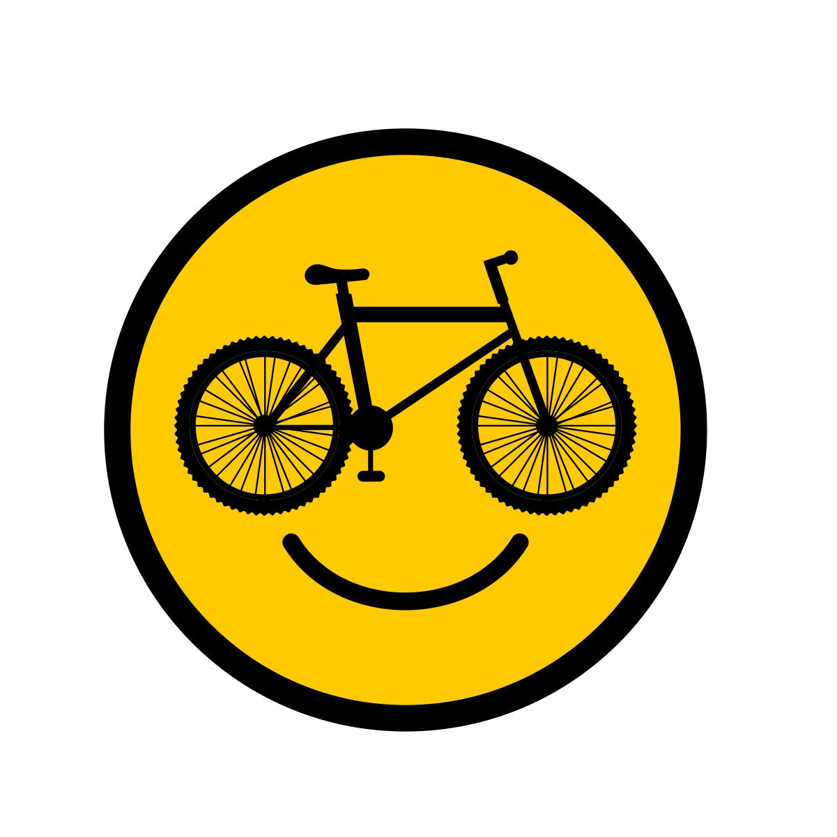 Biała UNISEX koszulka "Prowadzę z uśmiechem"