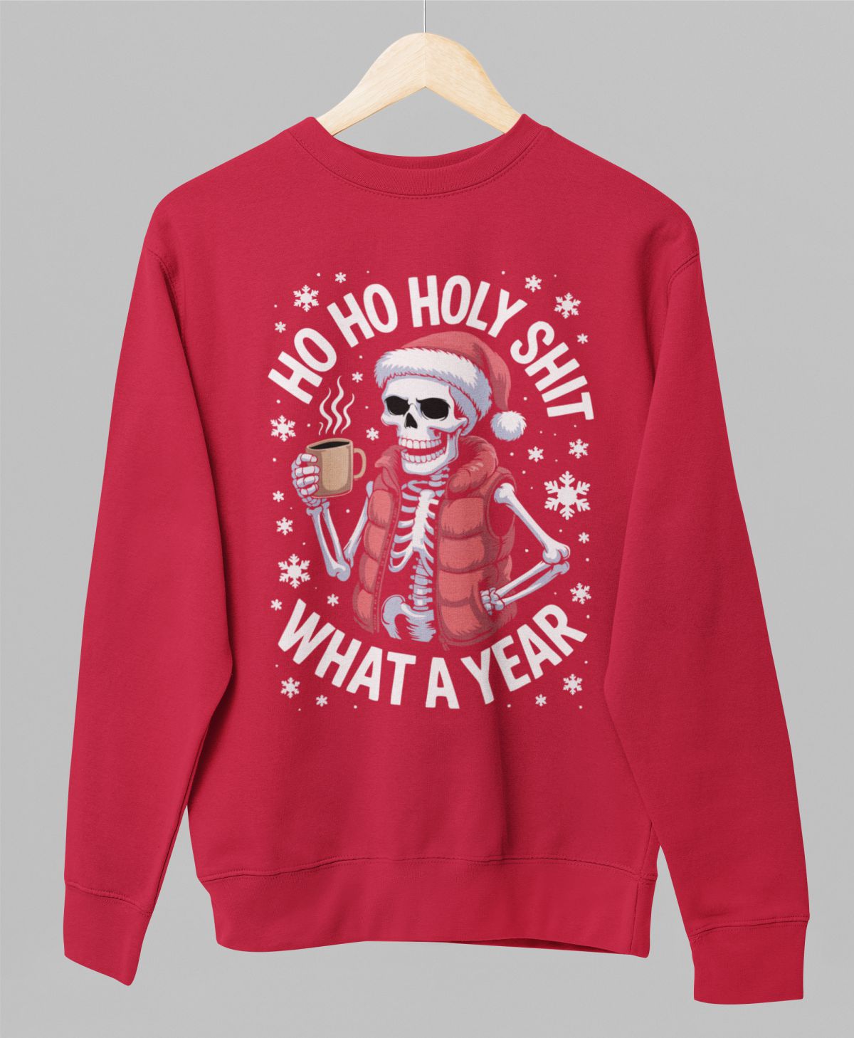 Bluza UNISEX czerwona What a year