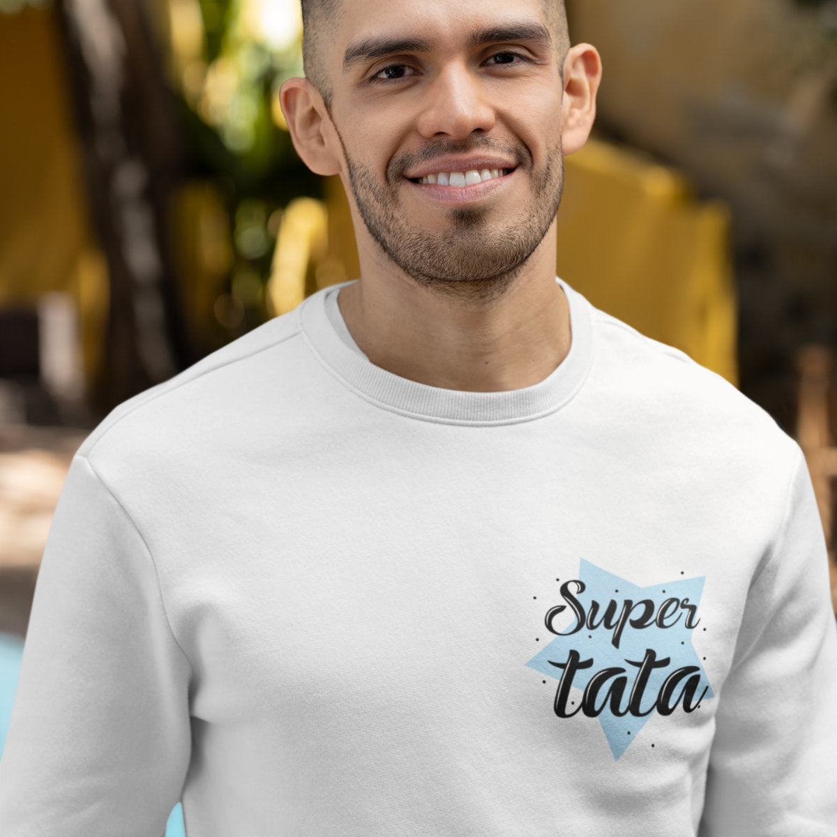 Bluza biała Super tata