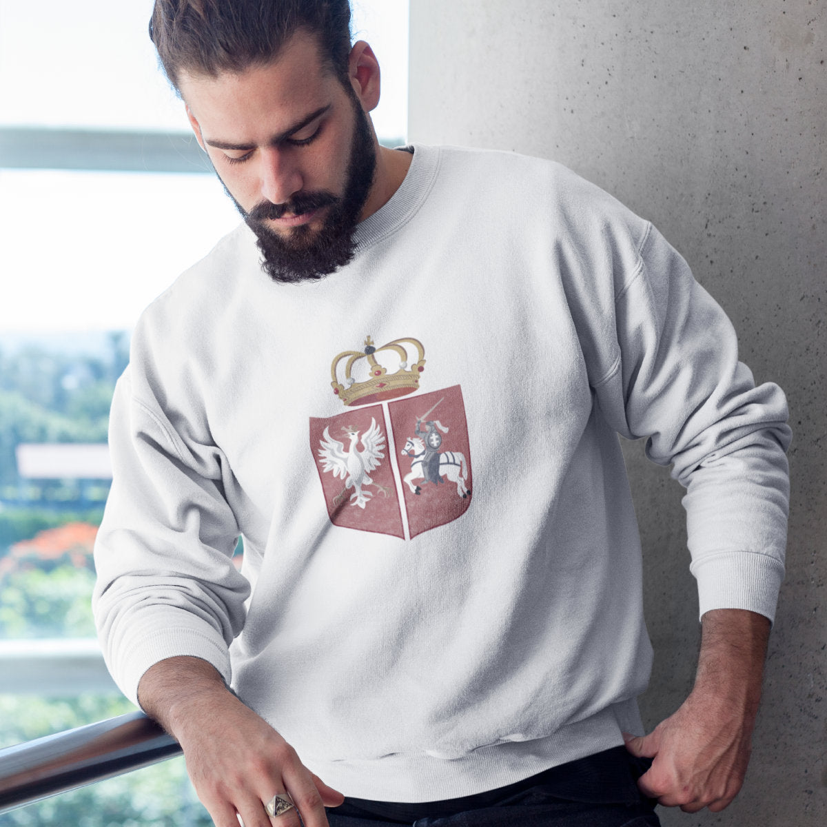 Bluza UNISEX biała Herbata powstańczy