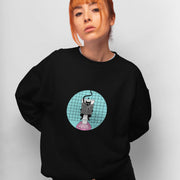 Bluza czarna Biorąc czas dla siebie