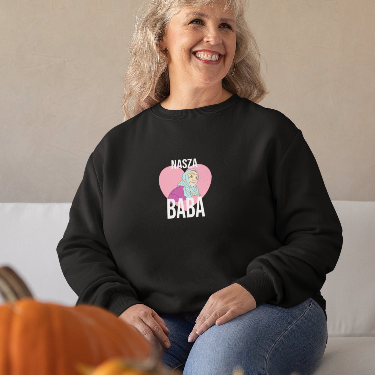 Bluza czarna Nasza baba