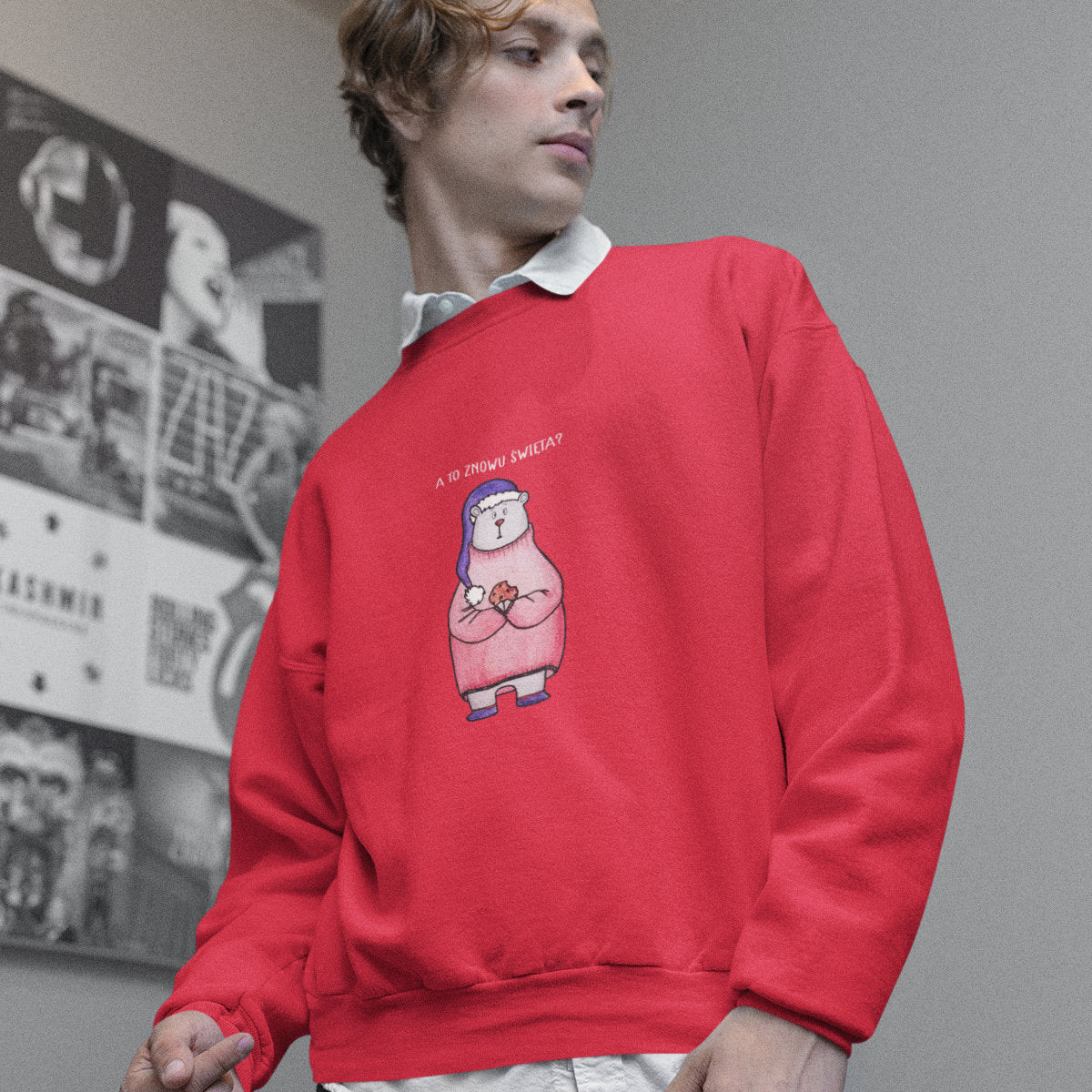 Czerwona bluza A to znowu Święta?