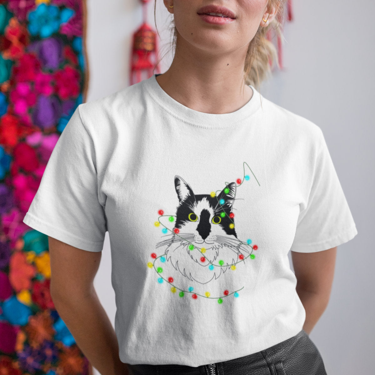 Biały T-shirt Zaplątani