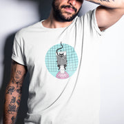 Biały T-shirt Poświęcenie czasu dla siebie