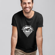 Czarna T-shirt Faster than the wind