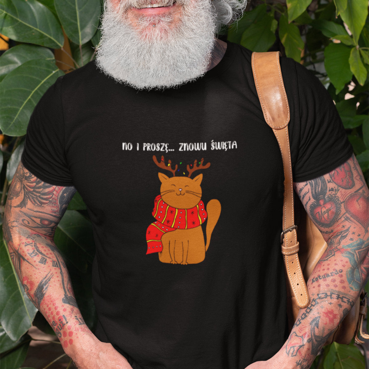 Czarny UNISEX T-shirt No i proszę...