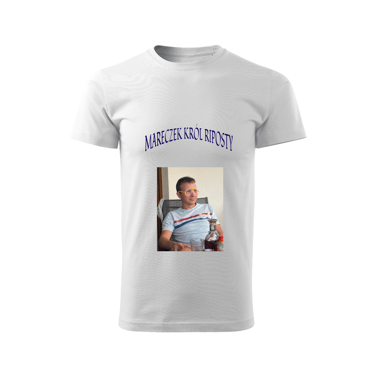 Koszulka z włastnym nadrukem. Unisex.