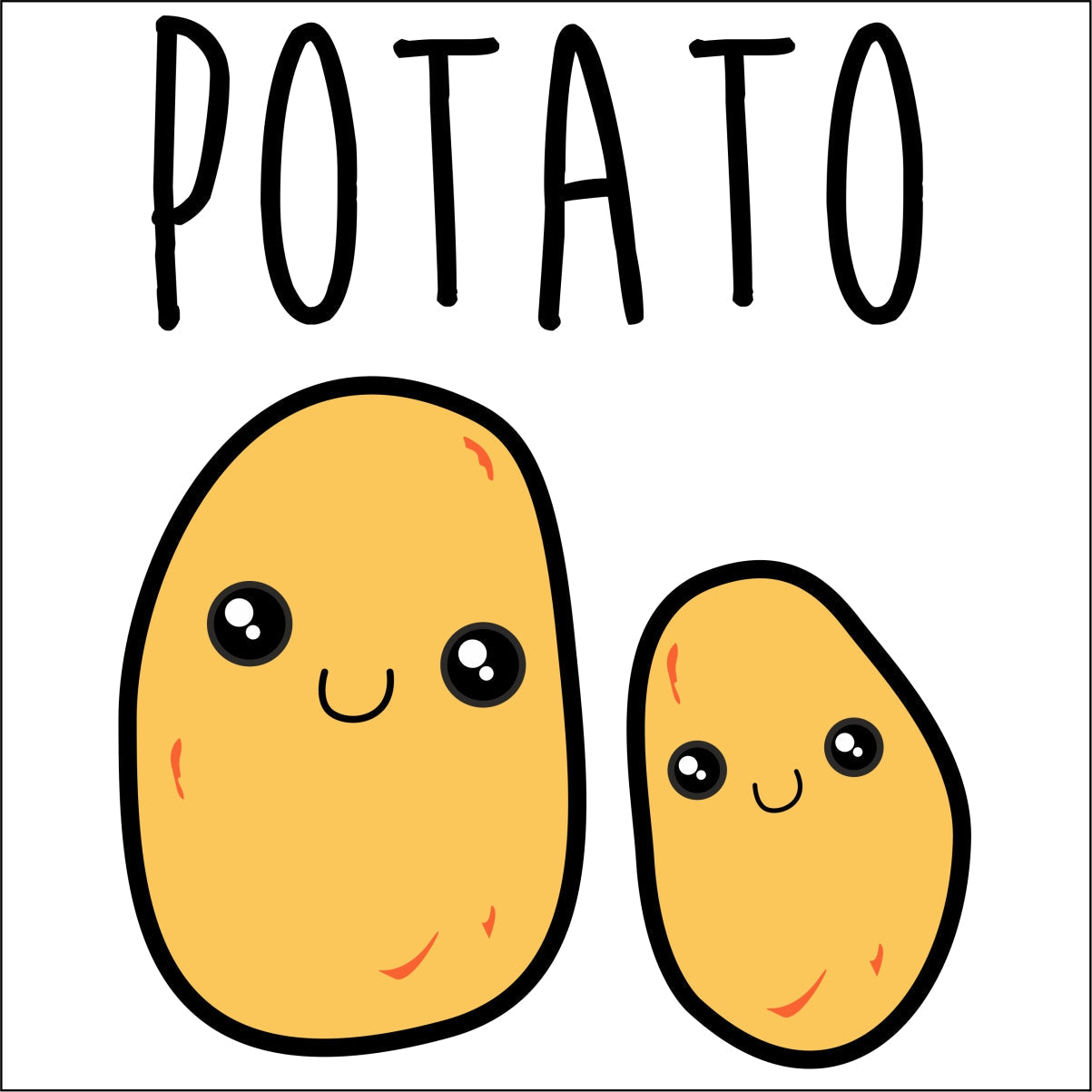 Valged kapuutsita dressiplusid paaridele „Kartulid”