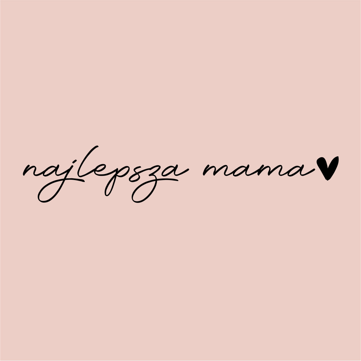 Bluza różowa UNISEX Najlepsza mama. Ostatnia sztuka (rozmiar S)