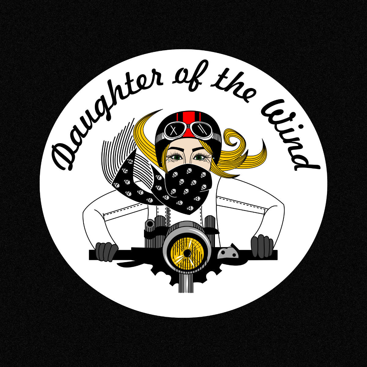 Black T-shirt Daughter of the wind