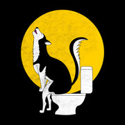 Black T-shirt The howling