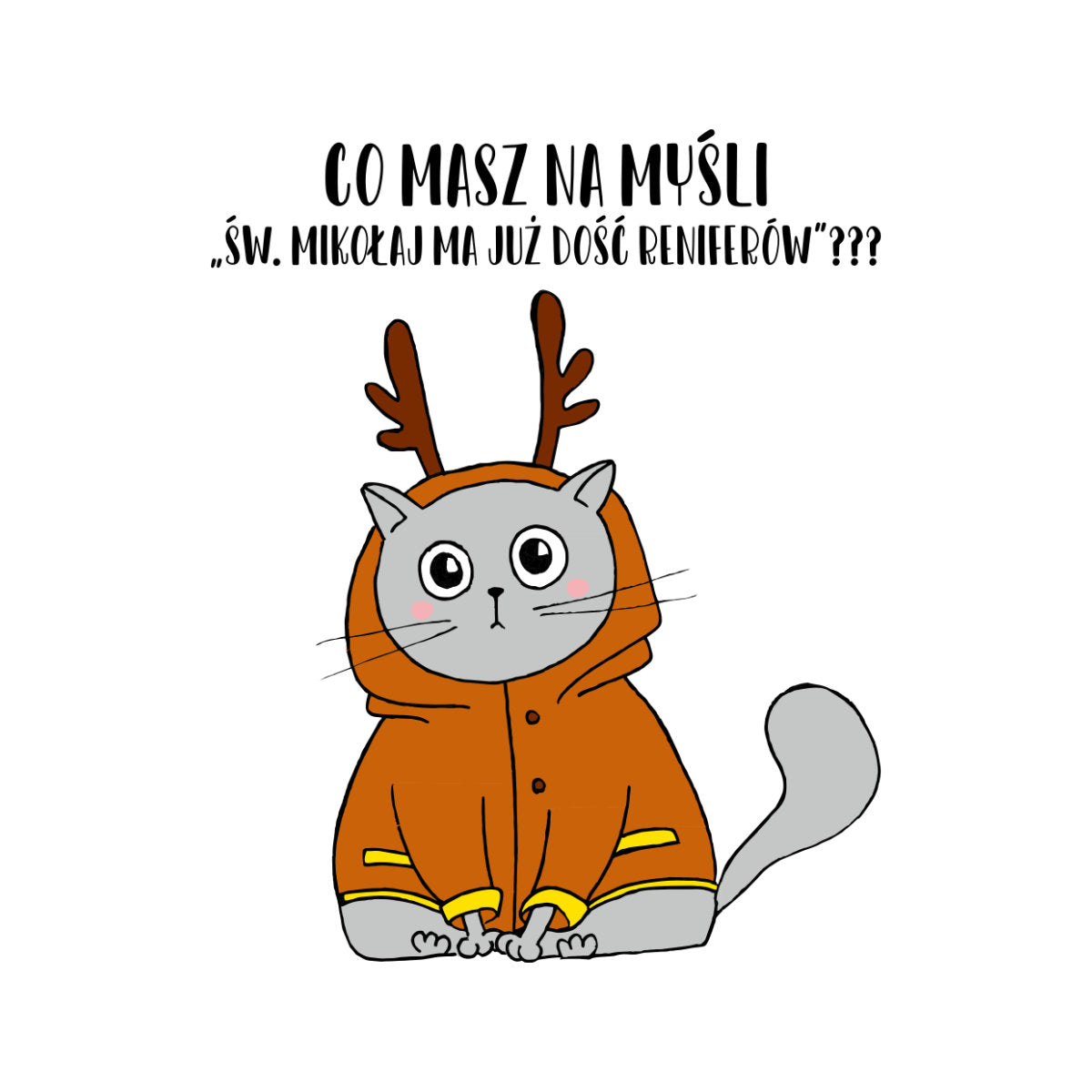 Biała bluza Co masz na myśli