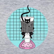 Melanżowa szara T-shirt Biorąc czas dla siebie