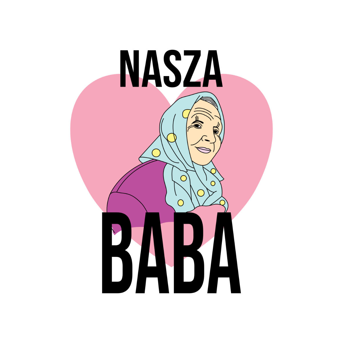 Bluza biała Nasza baba