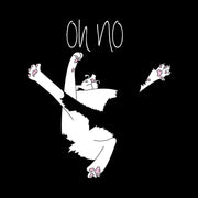 Czarna T-shirt Oh no