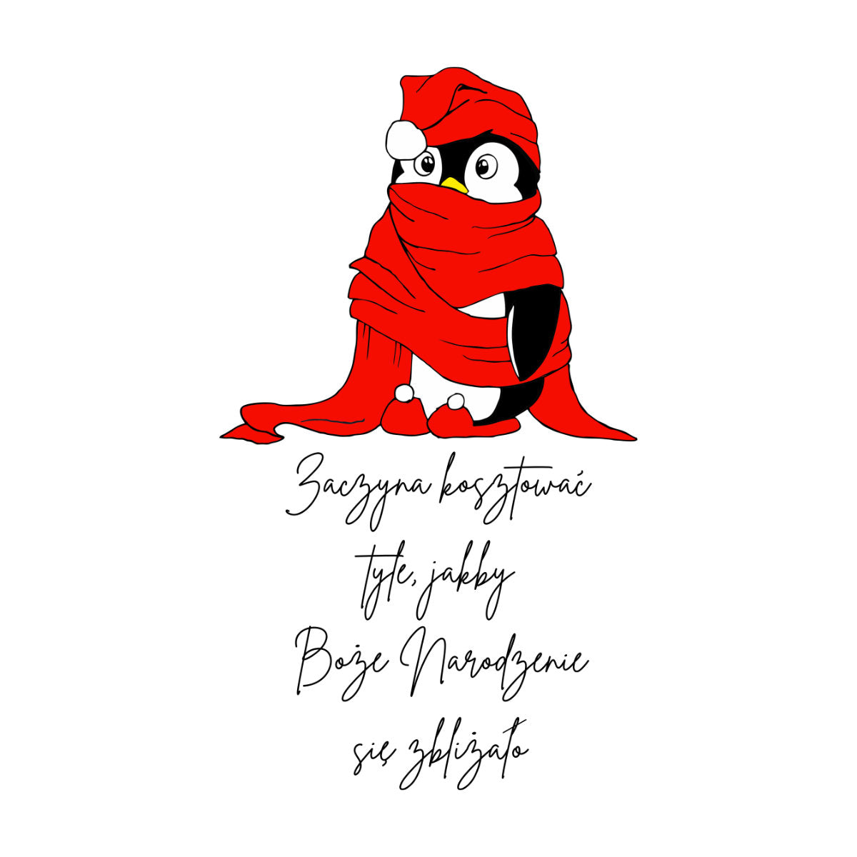 UNISEX Biała bluza Zaczyna kosztować tyle