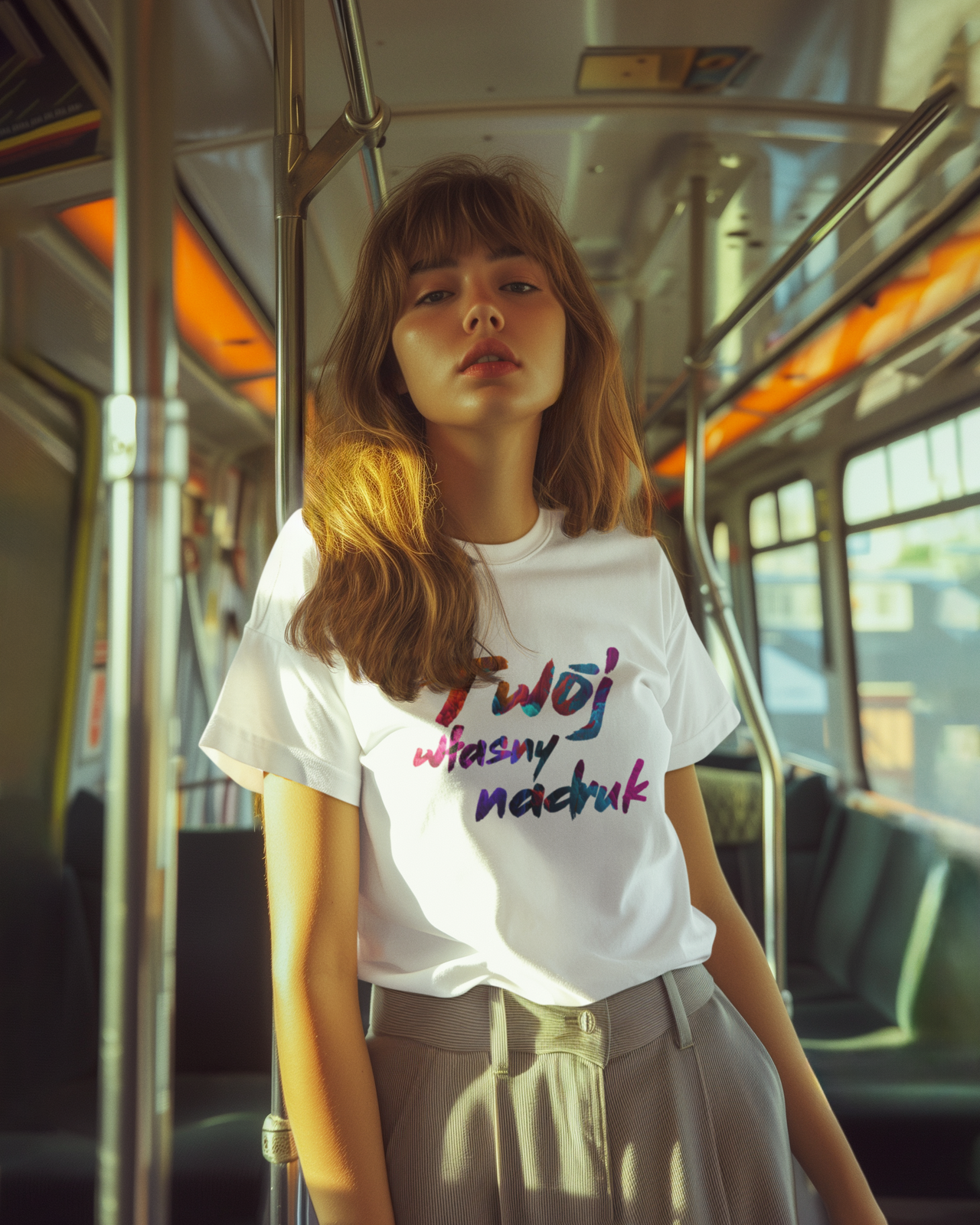 Koszulka z włastnym nadrukiem. Unisex.