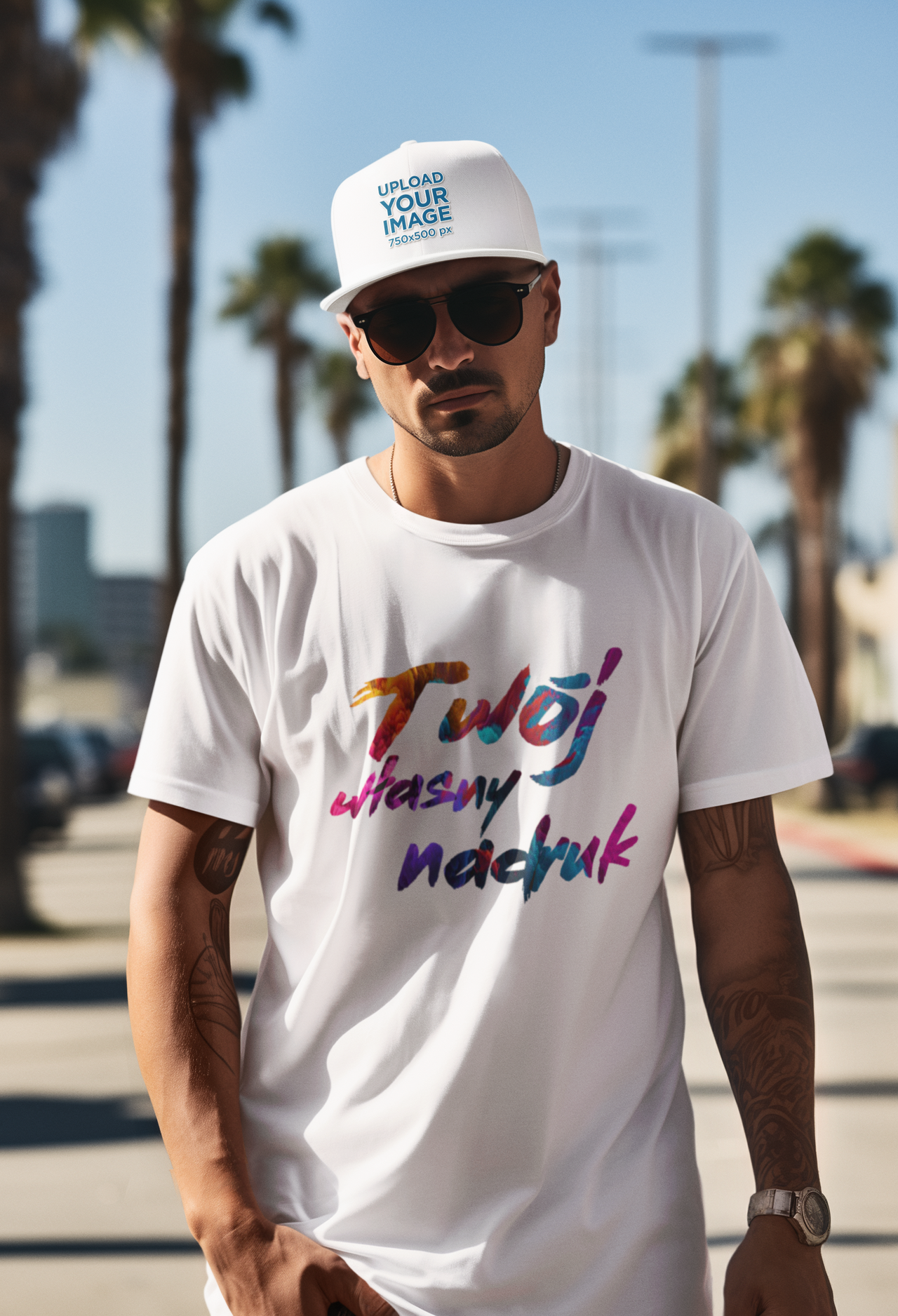 Koszulka z włastnym nadrukiem. Unisex.
