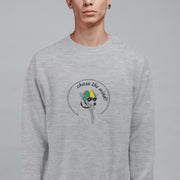 Bluza melanżowa szara Chase the wind